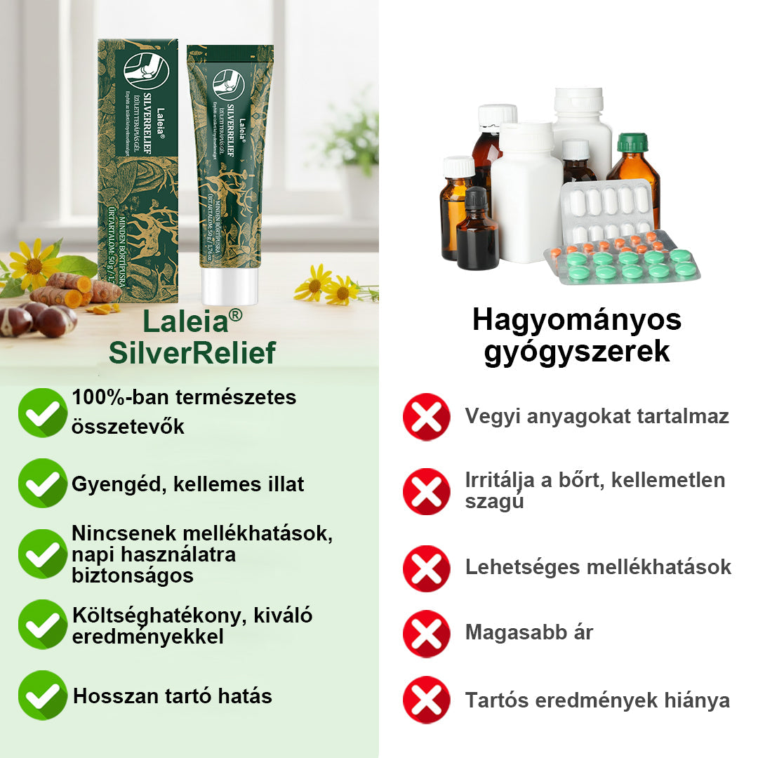 🌿🌿🌿🌿Laleia® SilverRelief ízületi gyógyító gél
