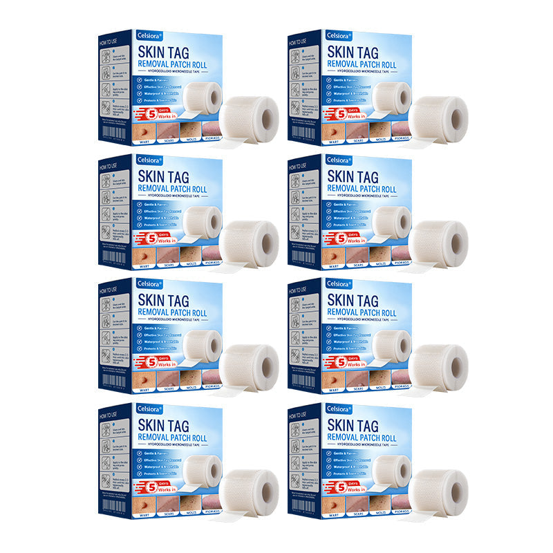 💧🍣Celsiora® Multi-Functional Microneedle Hydrocolloid Patch Roll | Targets Skin Tags, Warts & Stubborn Blemishes