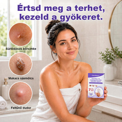 🌟CleraNaure® mikrotűs szemölcs- és anyajegyeltávolító tapasz
