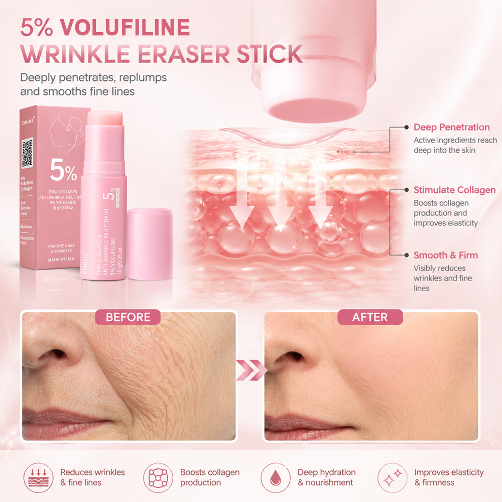 ✅ Official Flagship Store: Celsiora® Calcium Collagen Repair Lip Balm 👨‍⚕️ (Targets wrinkles and fine lines, smooths nasolabial folds and neck wrinkles, reduces frown lines and crow's feet)