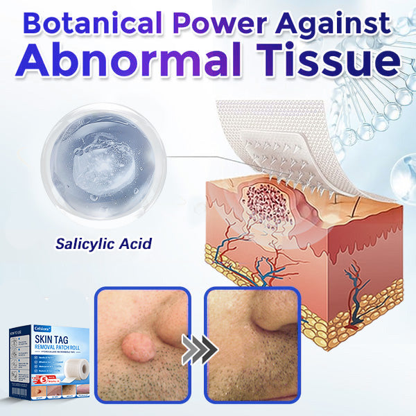 💧🍣Celsiora® Multi-Functional Microneedle Hydrocolloid Patch Roll | Targets Skin Tags, Warts & Stubborn Blemishes