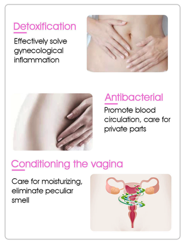 AnnieCare® Instant Itching Stopper & Detox and Slimming & Firming Repair & Pink and Tender Natural Capsules