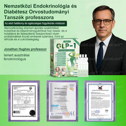 BuildLeafe® GLP-1 8-in-1 Fit & Vital Szájhigiéniai oldat Alkalmas elhízás, szív- és érrendszeri egészség, cukorbetegség, alvási apnoe, bélrendszeri egészség, ízületiproblémák és egyéb egészségügyi igények esetén
