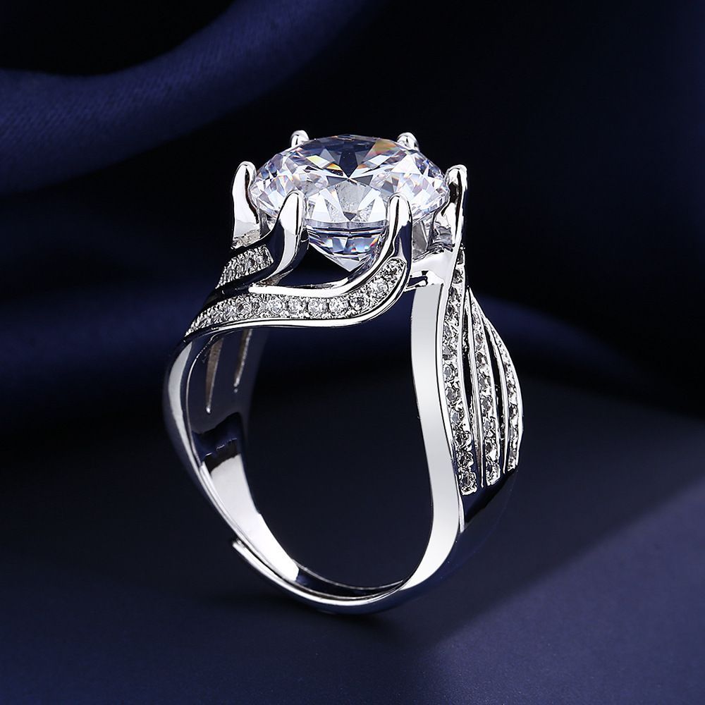 DIYSTAR™💍 Magnetology Moissanite gyűrű💖 UTOLSÓ NAPOS AKCIÓ - 80% KEDVEZMÉNY