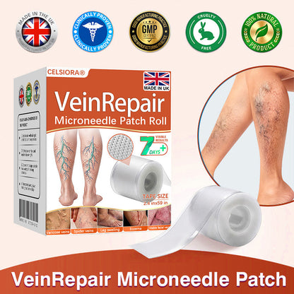 🌿❤️Celsiora® Vein Ease Microneedle Care Patch(For Spider Veins, Varicose Veins, Swelling & Leg Fatigue) - Last Day Promotion 50% OFF