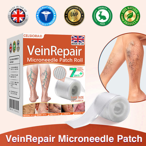 🌿❤️Celsiora® Vein Ease Microneedle Care Patch(For Spider Veins, Varicose Veins, Swelling & Leg Fatigue) - Last Day Promotion 50% OFF