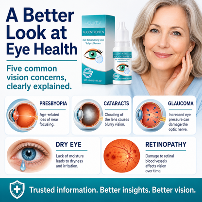 Daily Moisturizing Eye Drops | Refreshing Comfort for Dry, Tired-Feeling Eyes-YH