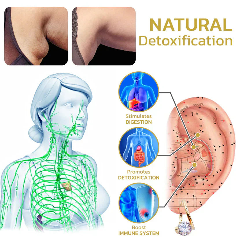 (🔥LAST DAY SALE - 66% OFF) Skavix™ Lymphvity MagneTherapy Germanium Earrings – Revitalize Your Well-being! 💎