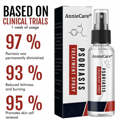AnnieCare® pikkelysömör kezelő spray – 2 az 1-ben teljes körű kezelés ✅