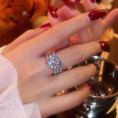 DIYSTAR™💍 Magnetology Moissanite gyűrű💖 UTOLSÓ NAPOS AKCIÓ - 80% KEDVEZMÉNY