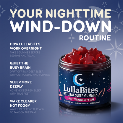 LullaBites™ Melatonin-Free Sleep Gummies