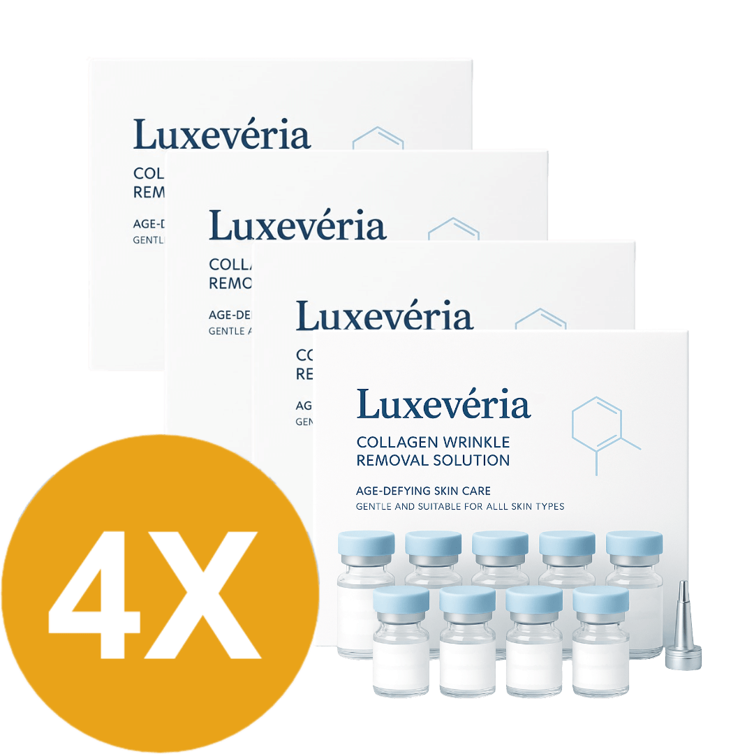 ✨❤️Luxevéria : Clinical-Grade Collagen That Erases Deep Lines Without Needles🛒✨
