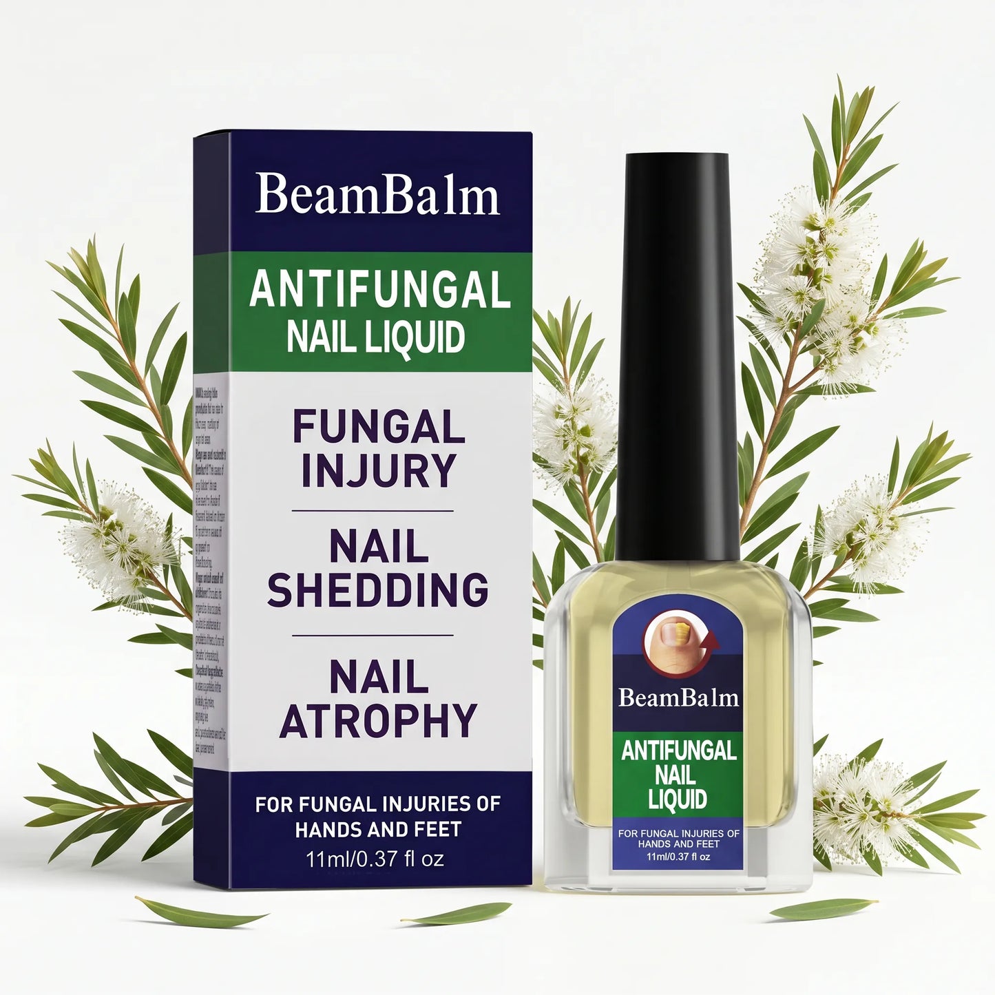 BeamBalm® Tolnaftate Nail Fungus Solution | For Fingernails & Toenails