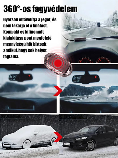 ✅ 2025 új hóeltakarító: 1 másodperc olvasztás, 10 másodperc eltakarítás ❄️（Napelemes autóriasztó hólapát）