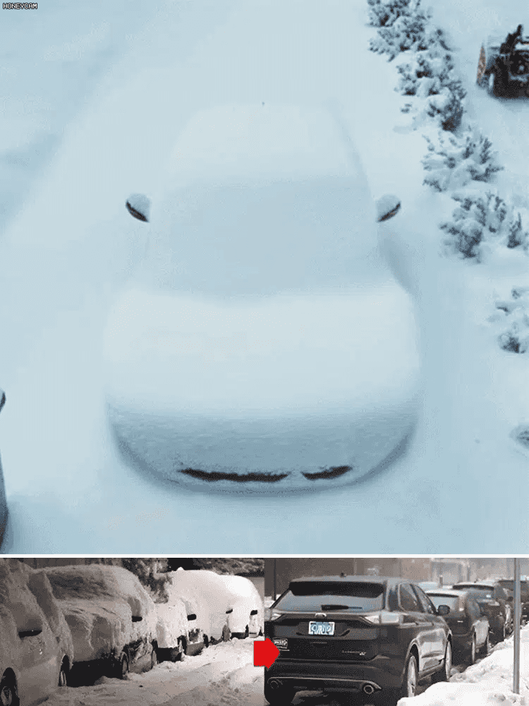 ✅ 2025 új hóeltakarító: 1 másodperc olvasztás, 10 másodperc eltakarítás ❄️（Napelemes autóriasztó hólapát）