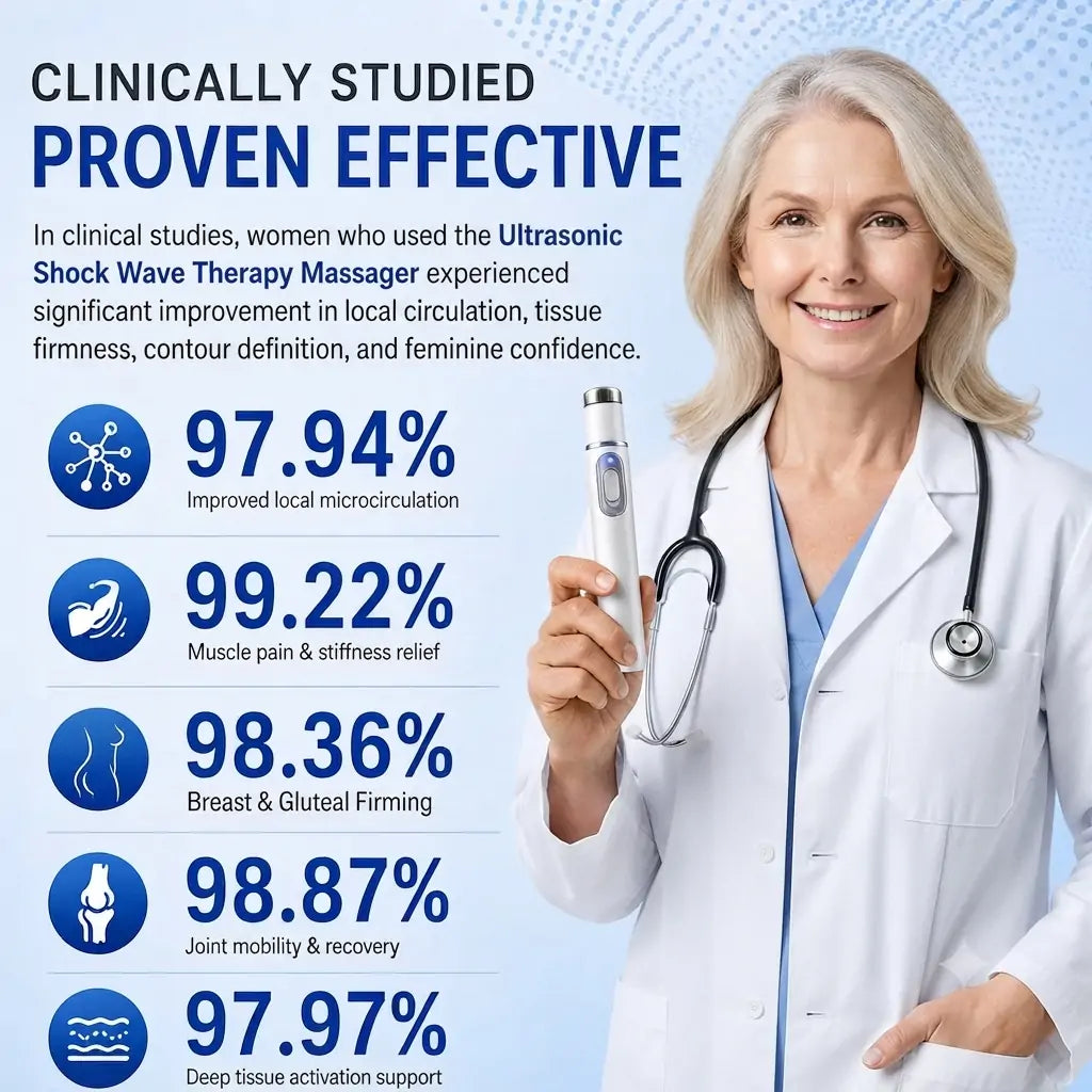 EchoLaseTM Advanced Acoustic Shockwave Therapy System✅Restores breast and gluteal firmness, revitalizes intimate tissue, and provides deep-target relief for muscle pain, joint stiffness, and tendon discomfort.