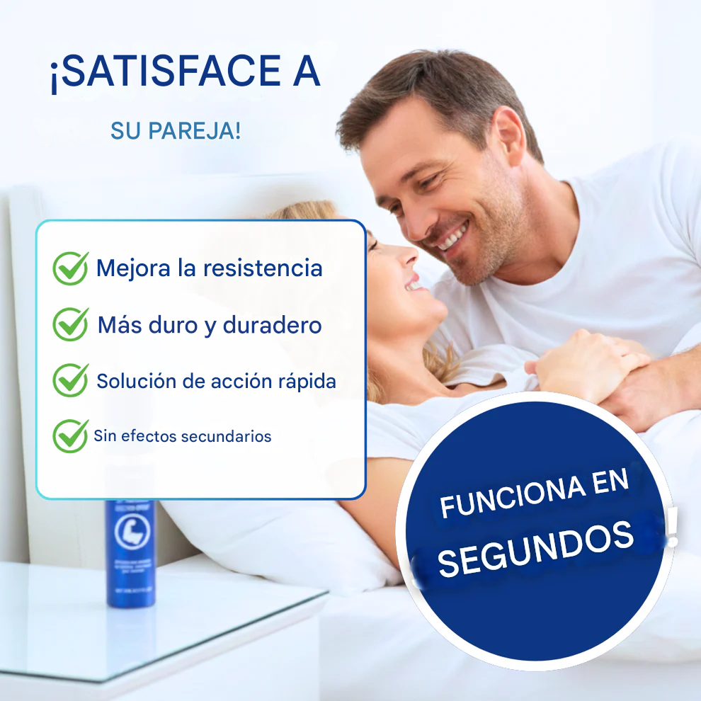 ATTDX® Spray para erección en 37 segundos